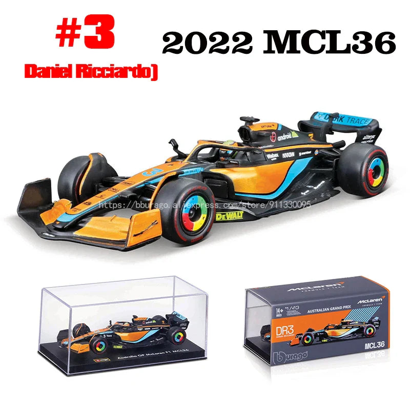 1:43 F1 Aston Martin Aramco F1 Team AMR23 2023 #14 Alonso #18 Stroll