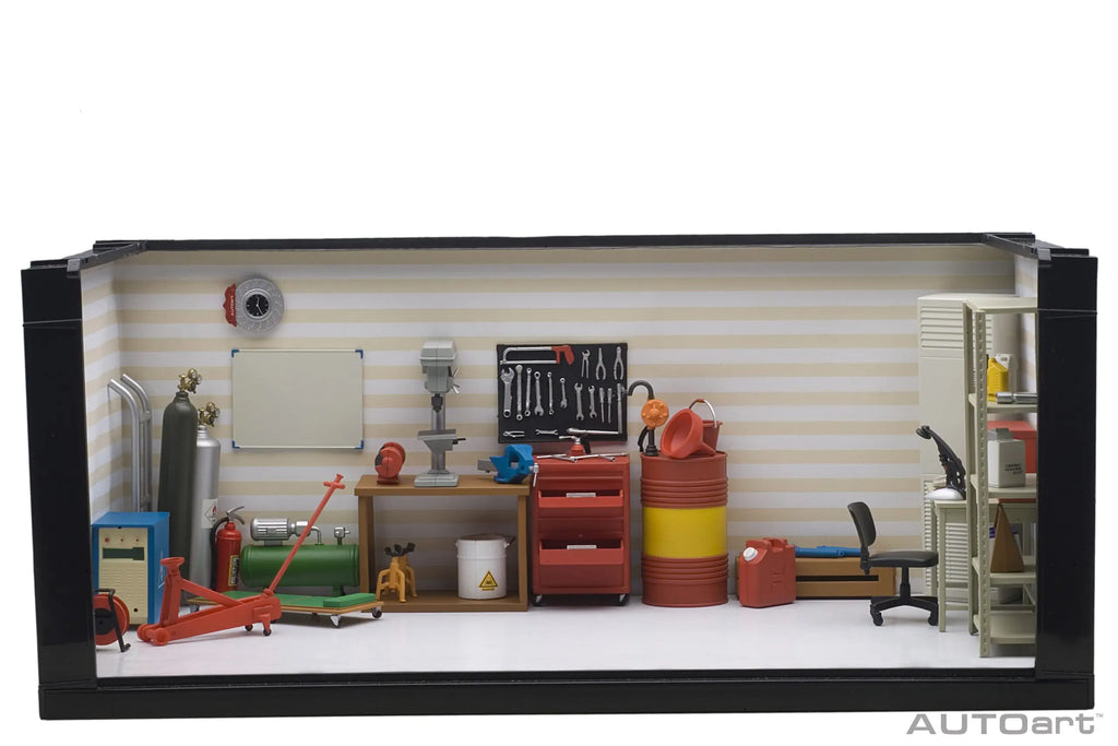 1:18 Garage kit set static display