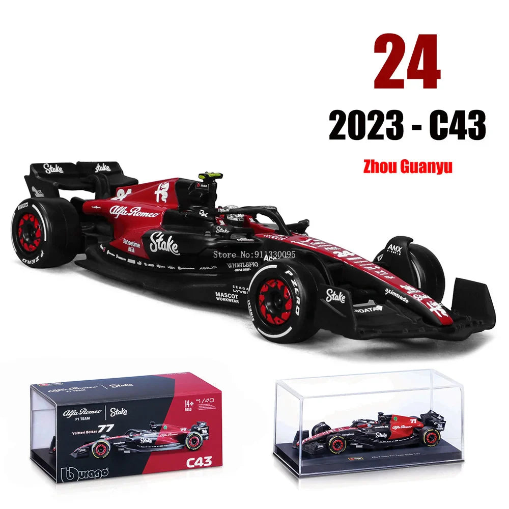 1:43 F1 Aston Martin Aramco F1 Team AMR23 2023 #14 Alonso #18 Stroll