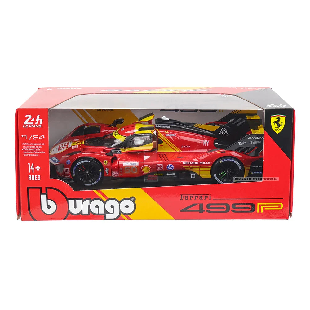 1:24  2024 Ferrari 499P LMH FORMULA RACING 250GTO FXXK 458