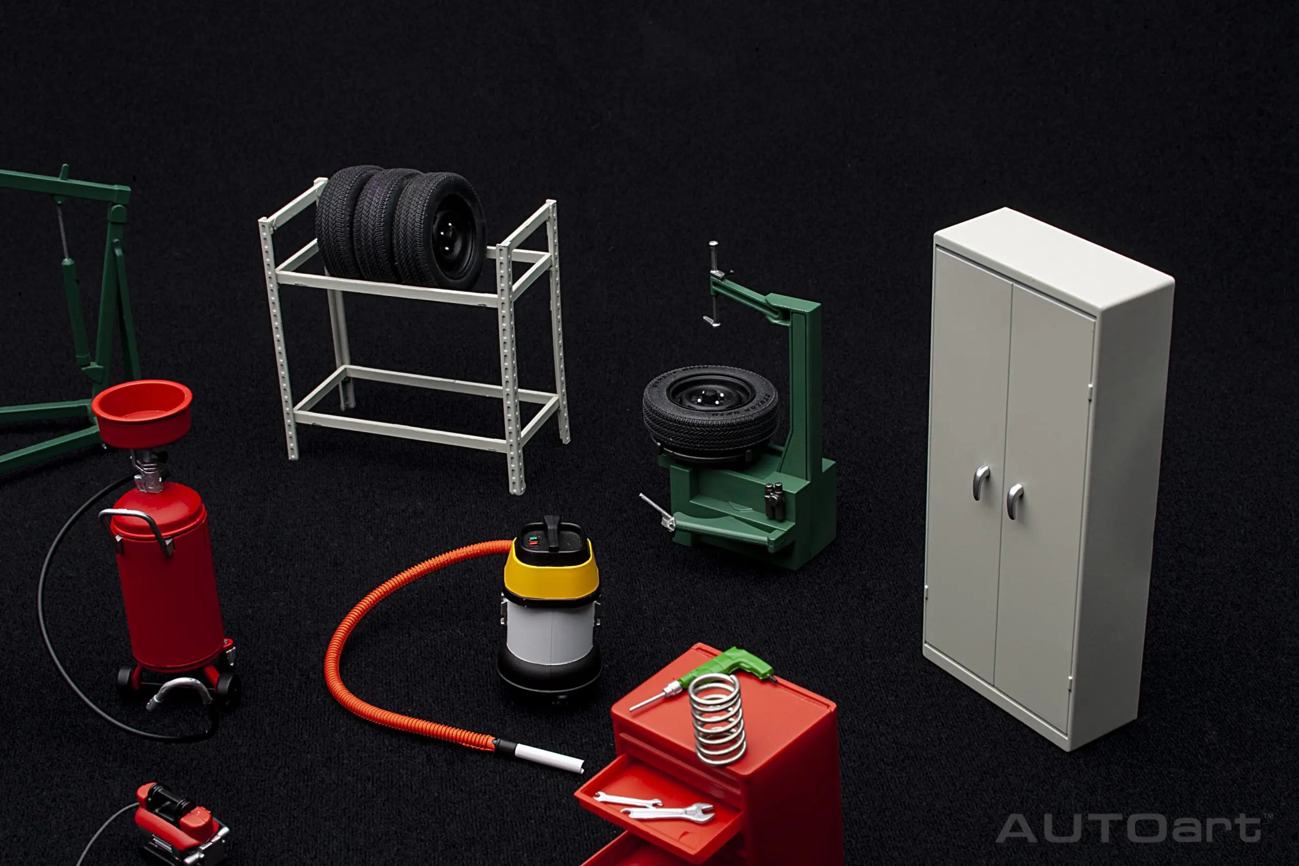 1:18 Garage kit set static display