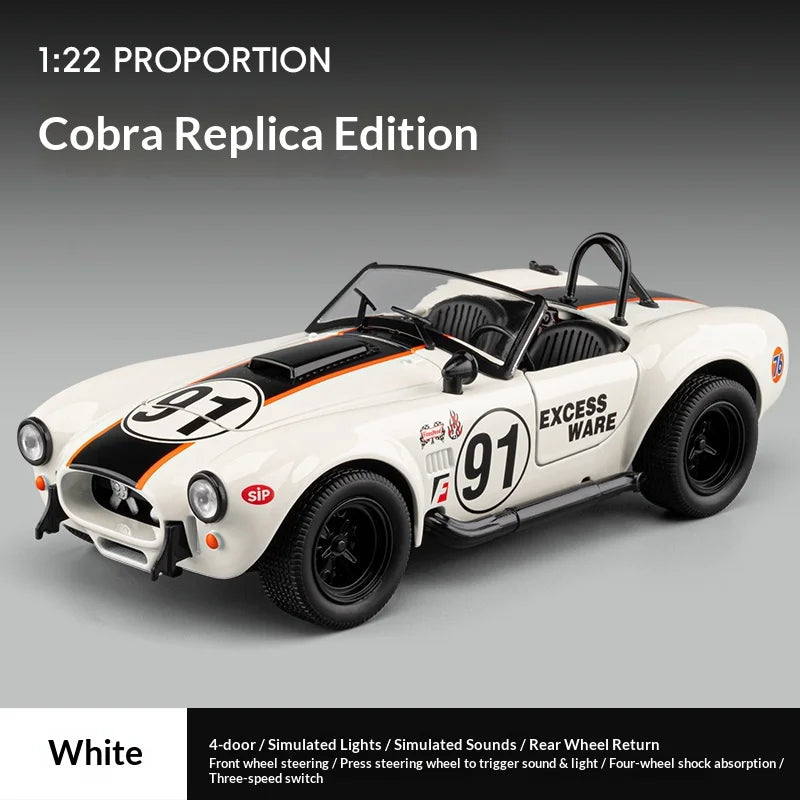 1:24 Shelby Cobra Convertible Retro