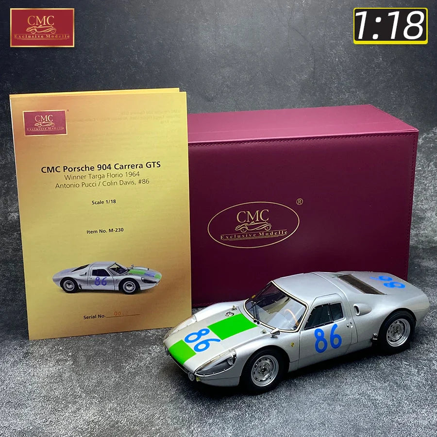 1:18 Porsche M-232 904 Carrera GTS Gewinner Targa Florio  26# C