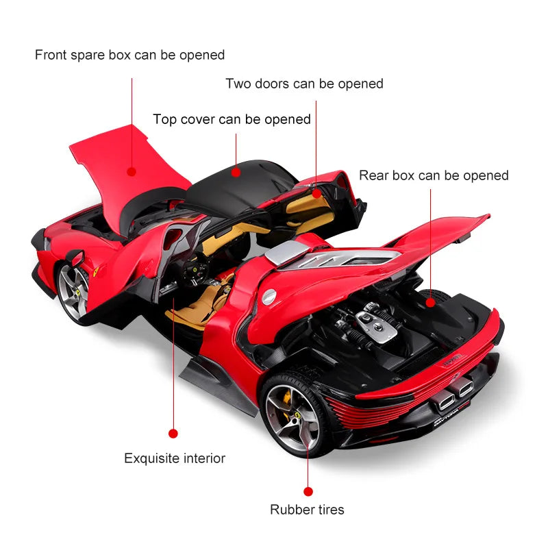 1:18 Ferrari DAYTONA SP3 Exquisite gift box