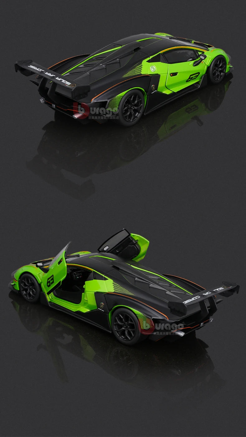 1:24 Lamborghini Essenza Scv12  Scv 12 Racing Edition | Premium Alloy Die-cast M