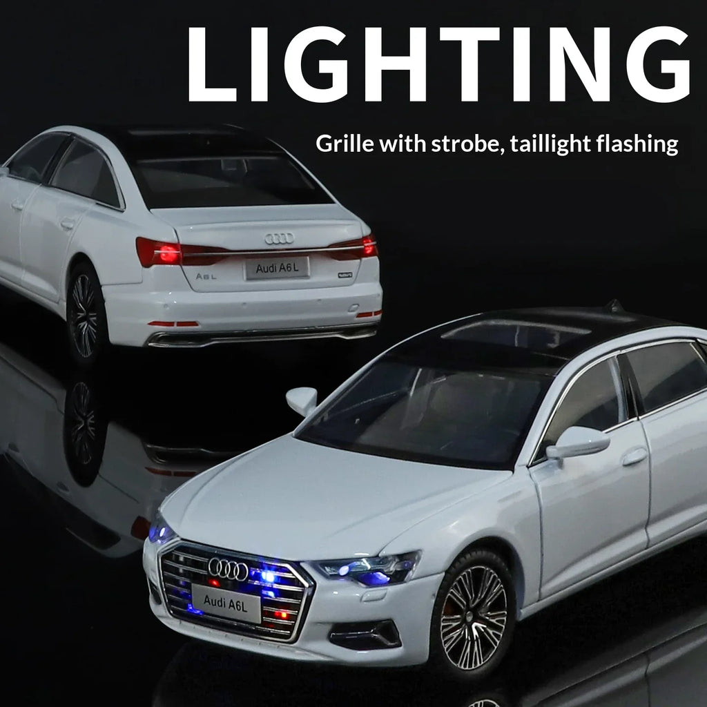 1:24 Audi A6L light flashing version