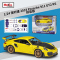 1:24 Porsche 911 GT3 RS  Chevrolet 454 Pick-up Assembled simulation