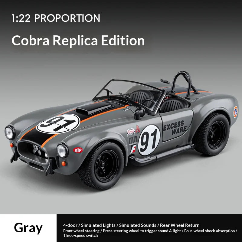 1:24 Shelby Cobra Convertible Retro