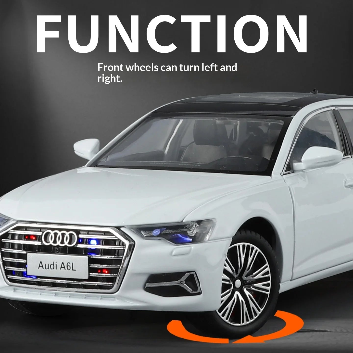 1:24 Audi A6L light flashing version