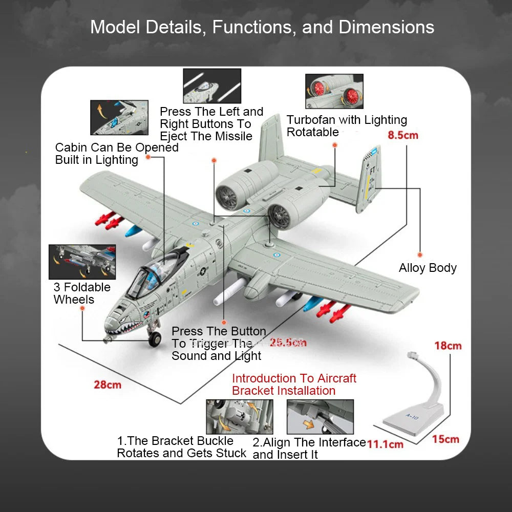 1:32 F-14 Tomcat?A-10 Thunderbolt II?Fighter