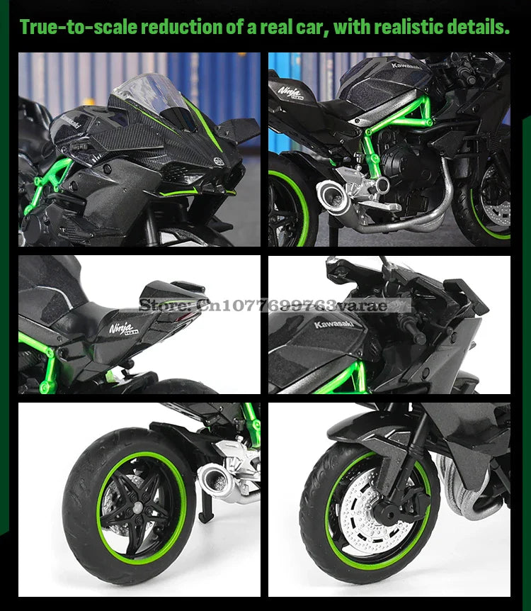 1:18 Kawasaki Ninja H2R  GSX-R1000 YAMAHA YZF-R1