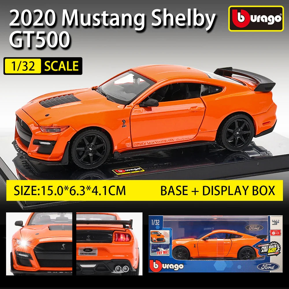 1:32 Ferrari Ford Mustang Shelby GT500