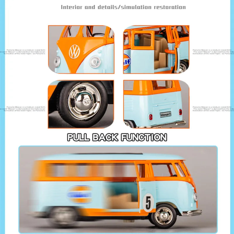 1:43 Gulf Alloy Car Model - Authentic Replica of Racing Glory