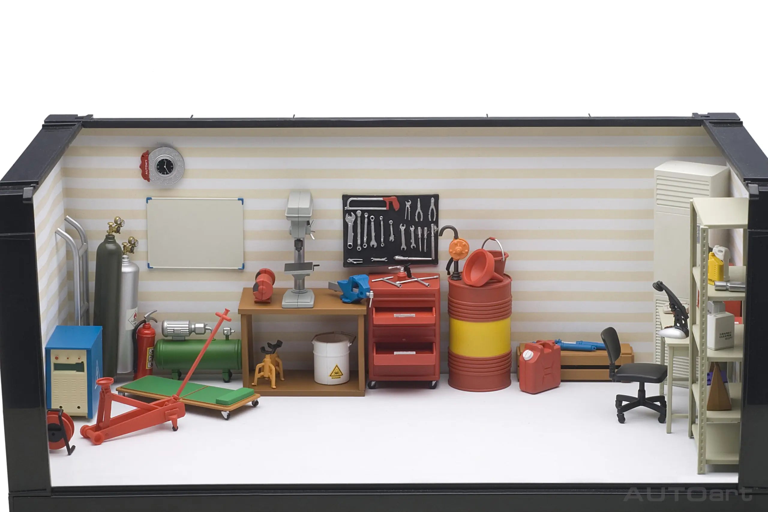 1:18 Garage kit set static display