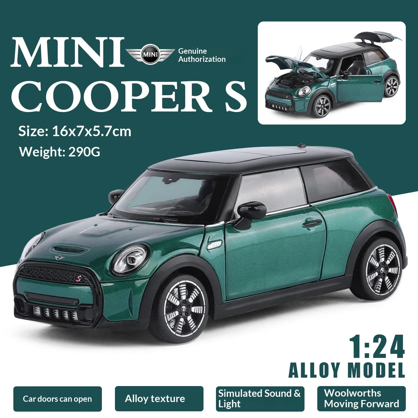 1:24 MINI COOPER S