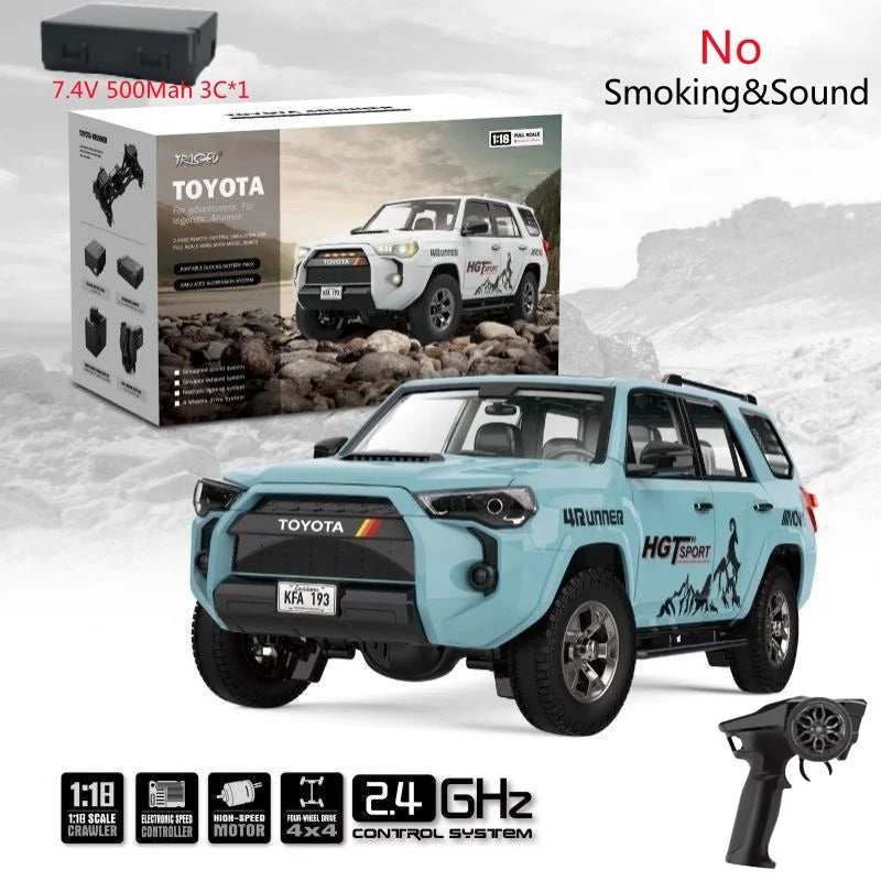 1:18 High Simulation All Terrain Off Road Electric RC Car Truck 2.4G
