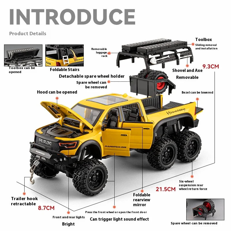 1:24 Dodge Mammoth 6X6