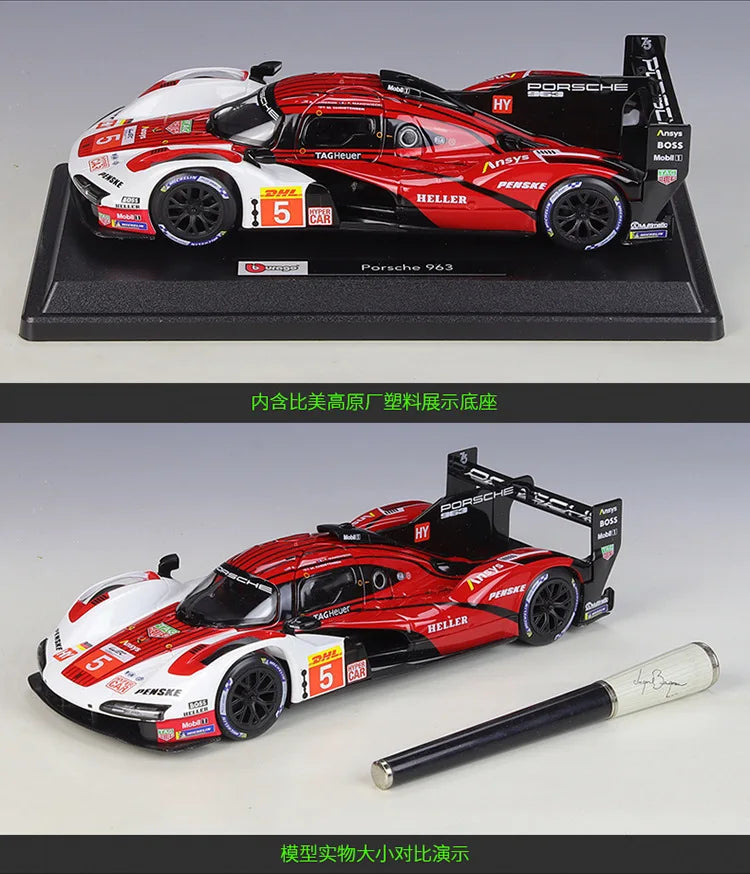 1:24 Porsche 963 Le Mans 24 Hours | Premium Alloy Die-cast Model | KAIKAMFUNG