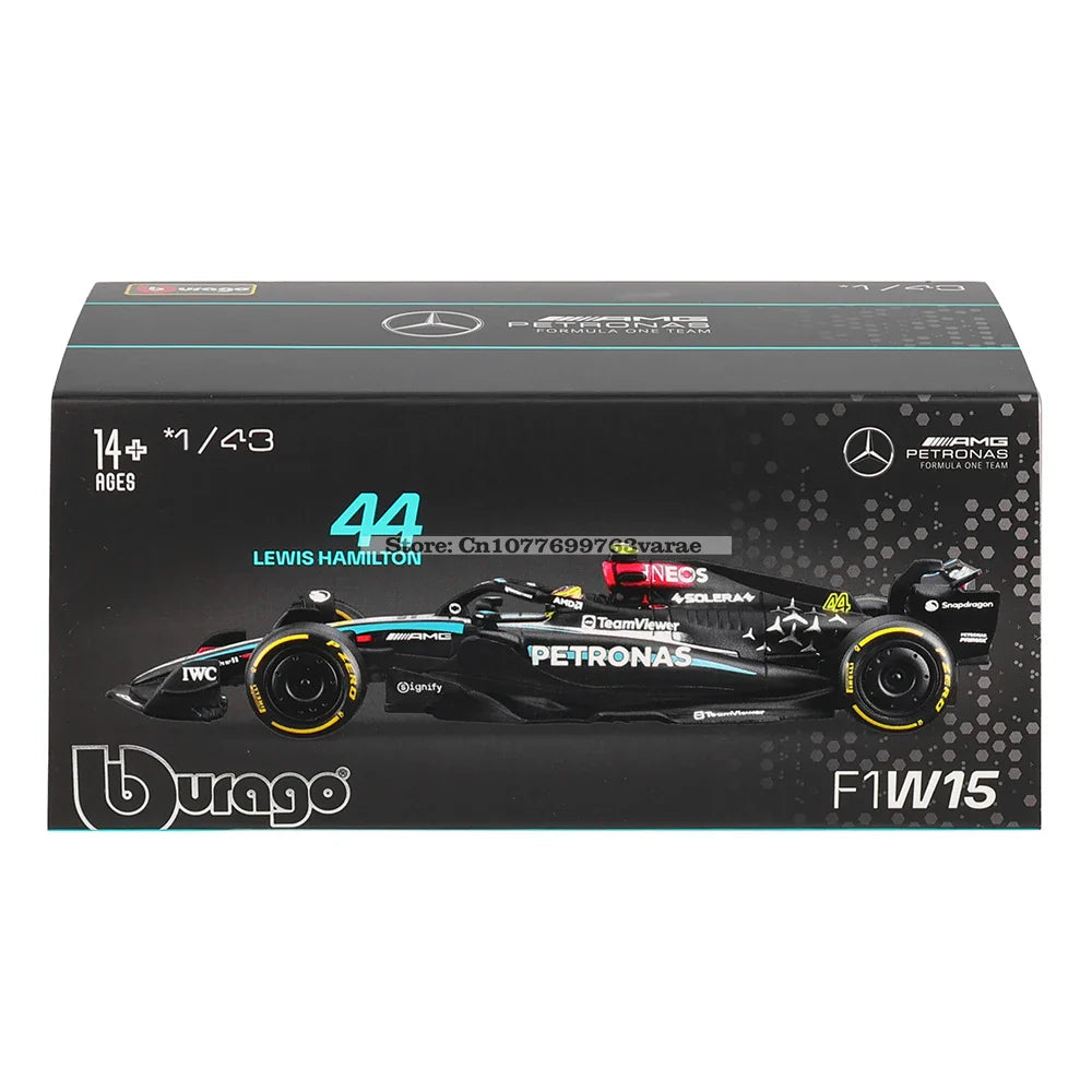 1:43 Mercedes-AMG Petronas F1 Team W15 2024 #44 Hamilton #63