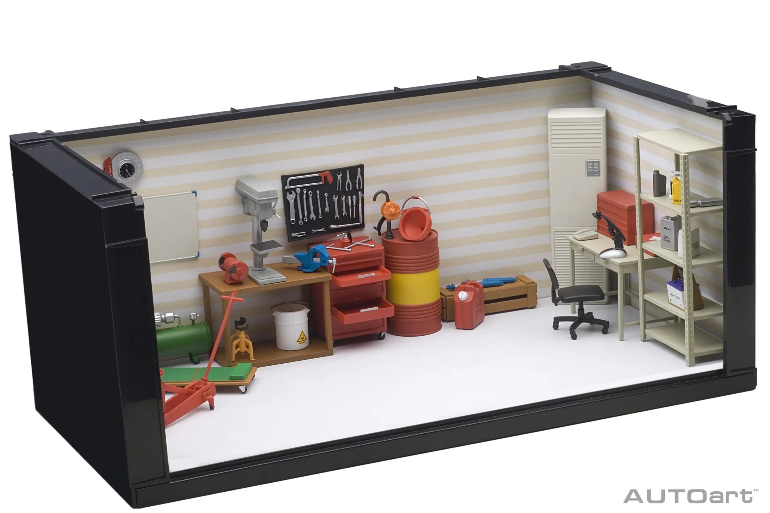 1:18 Garage kit set static display