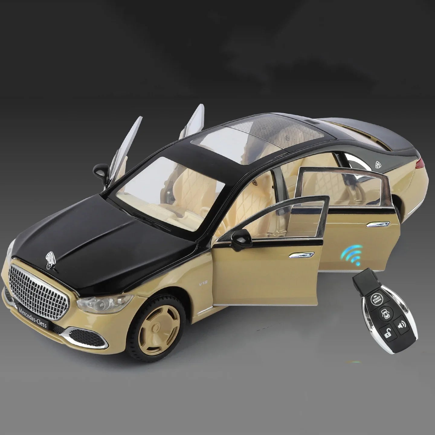 1:22 Mercedes-Benz Maybach S680 Key Control