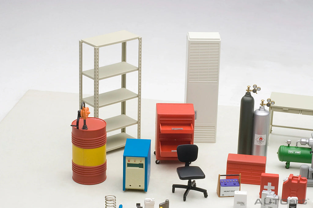 1:18 Garage kit set static display