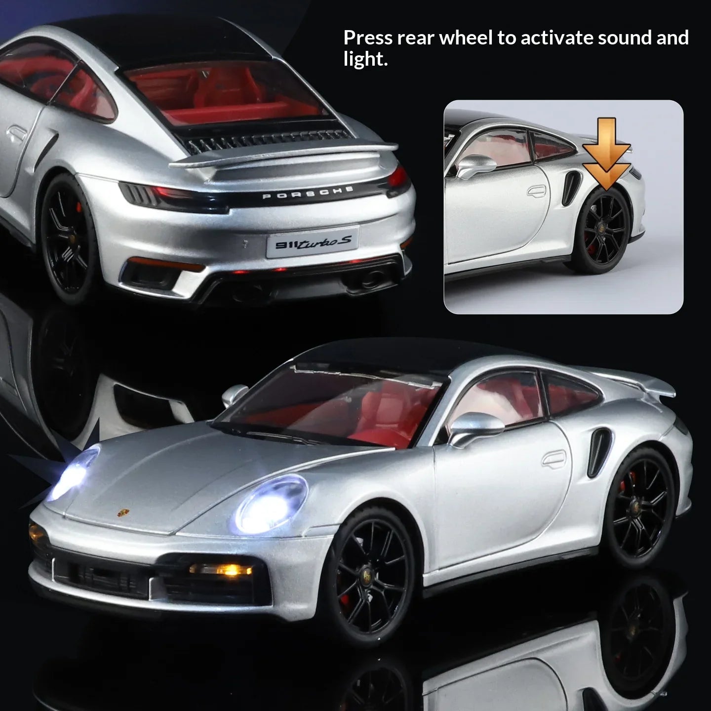 1:24 Porsche 911 Rsr Lm Racing 2020 Imitation