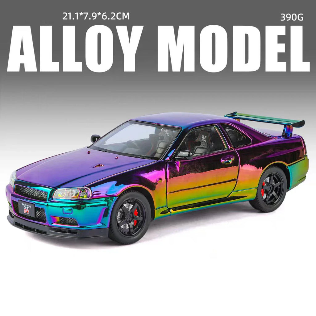 1:24 Nissan Skyline GT-R GTR R34