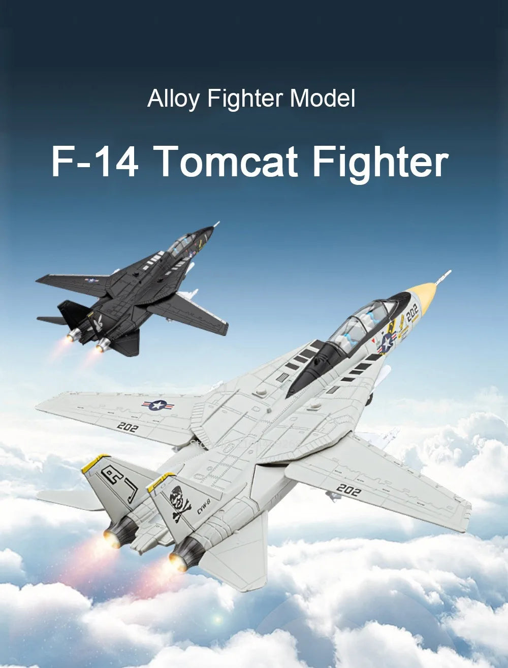 1:32 F-14 Tomcat?A-10 Thunderbolt II?Fighter