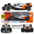 1:24 McLaren F1 White Monaco version 2023 MCL60 4# Lando Norris 81# Oscar Piastri