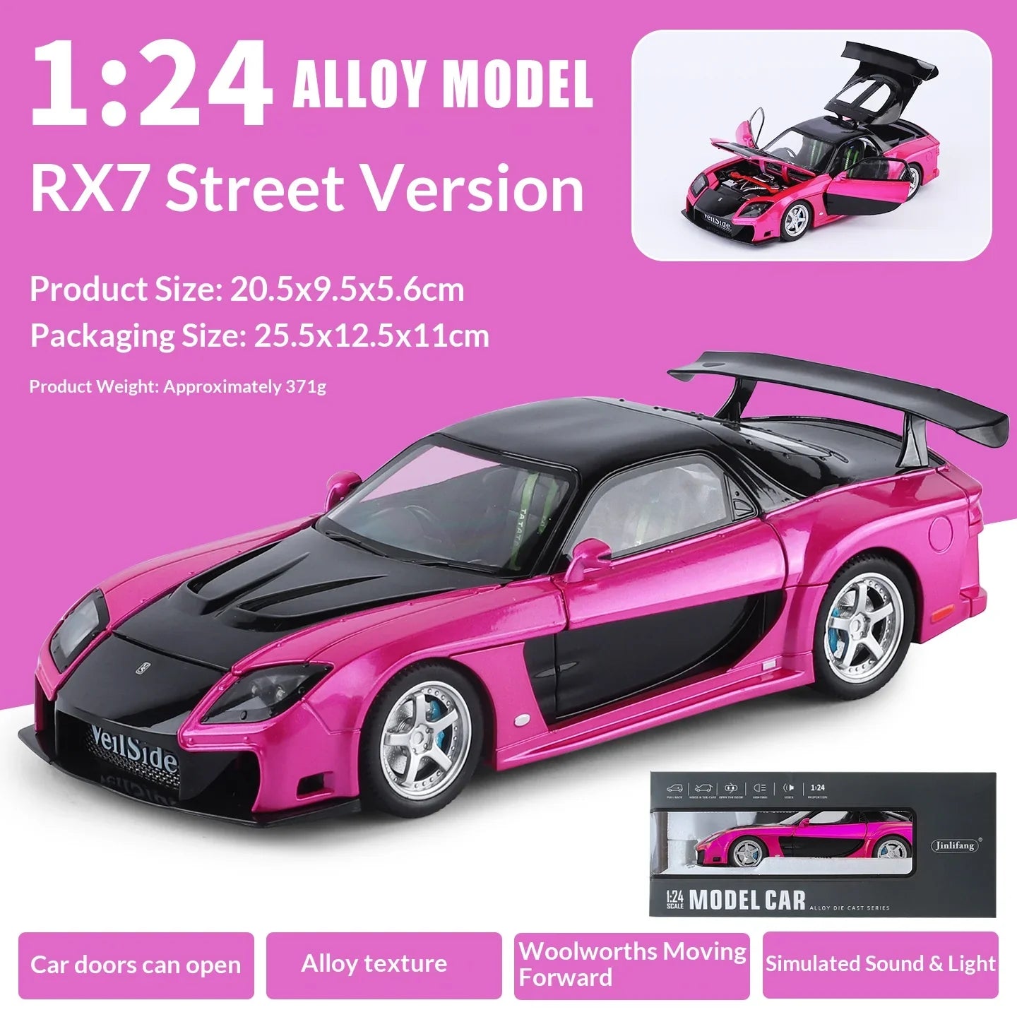 1:24 Mazda RX7