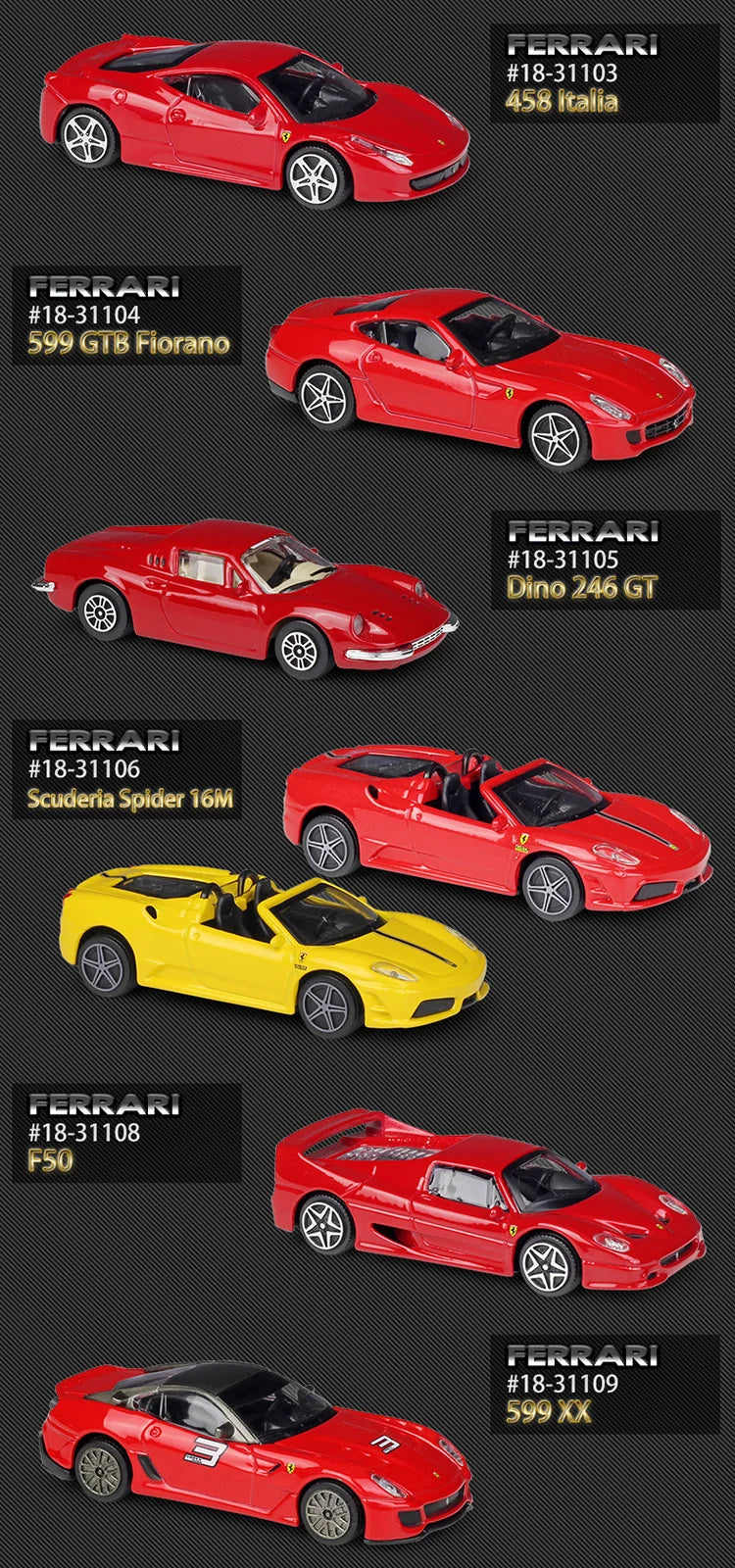 1:43 Ferrari Sf90 Sf 90 Stradale | Premium Alloy Die-cast Model | KAIKAMFUNG