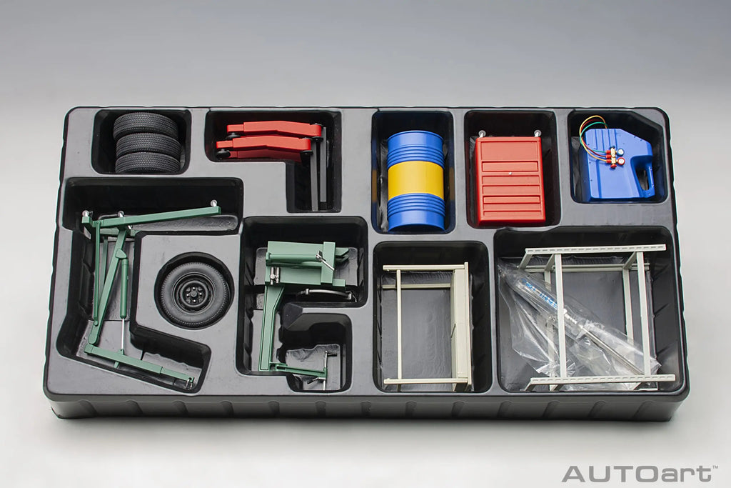 1:18 Garage kit set static display
