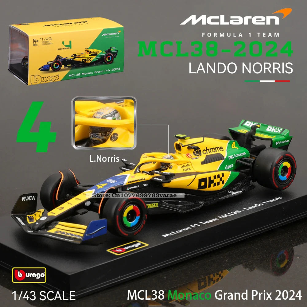1:43 Mercedes-AMG Petronas F1 Team W15 2024 #44 Hamilton #63