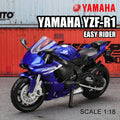 1:18 Suzuki GSX-R1000 YAMAHA YZF-R1 1976 Rally200