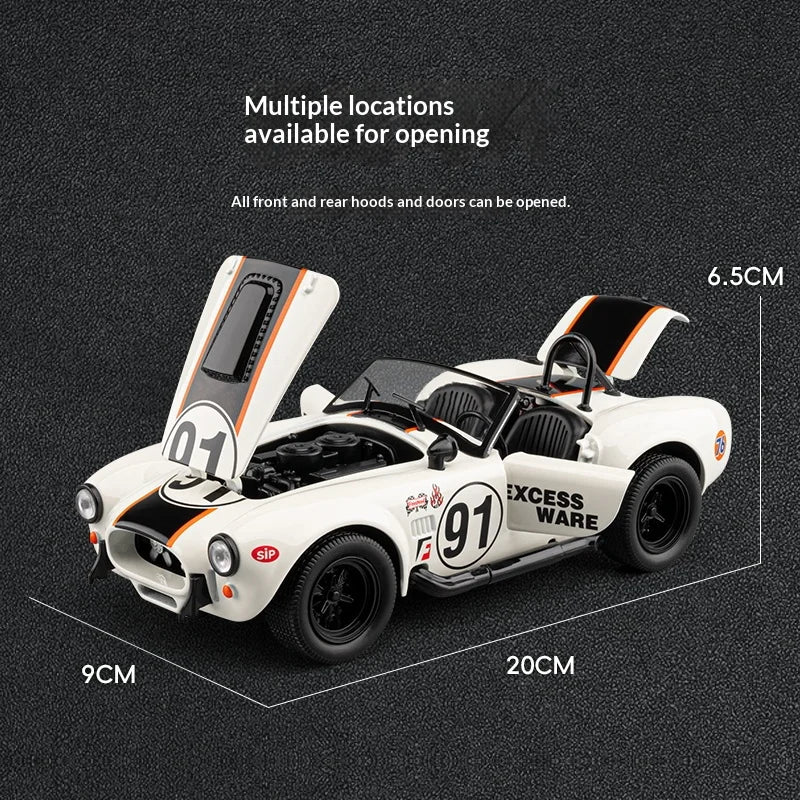1:24 Shelby Cobra Convertible Retro