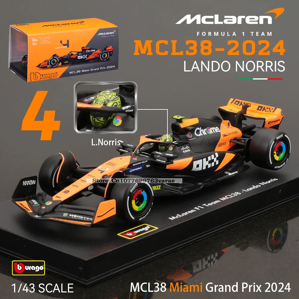 1:43 Mercedes-AMG Petronas F1 Team W15 2024 #44 Hamilton #63