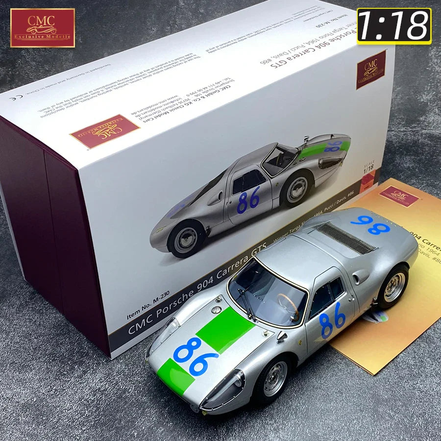 1:18 Porsche M-232 904 Carrera GTS Gewinner Targa Florio  26# C