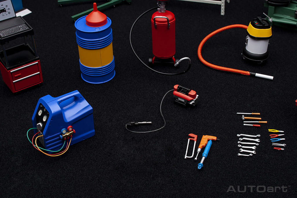 1:18 Garage kit set static display
