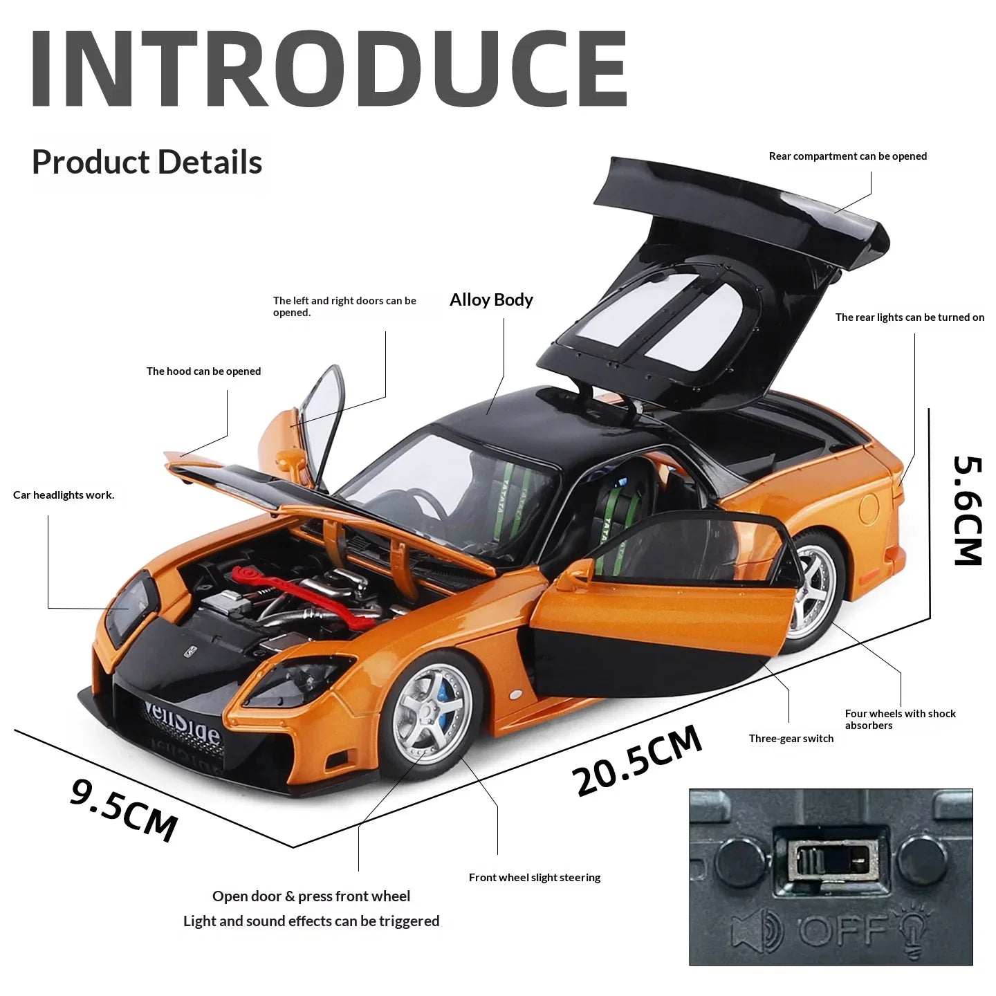1:24 Mazda RX7