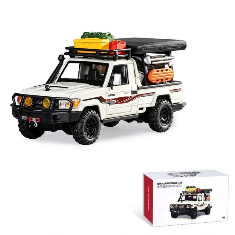 1/32 Scale Toyota Land Cruiser 79 Die-cast Model Car