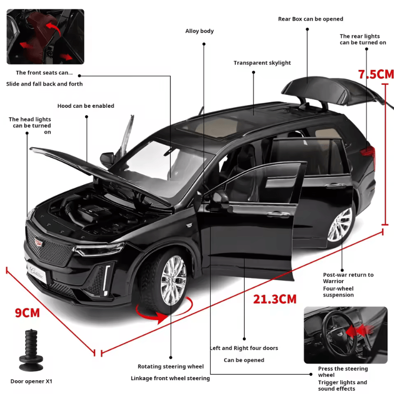 1:24 Cadillac XT6 | KAIKAMFUNG