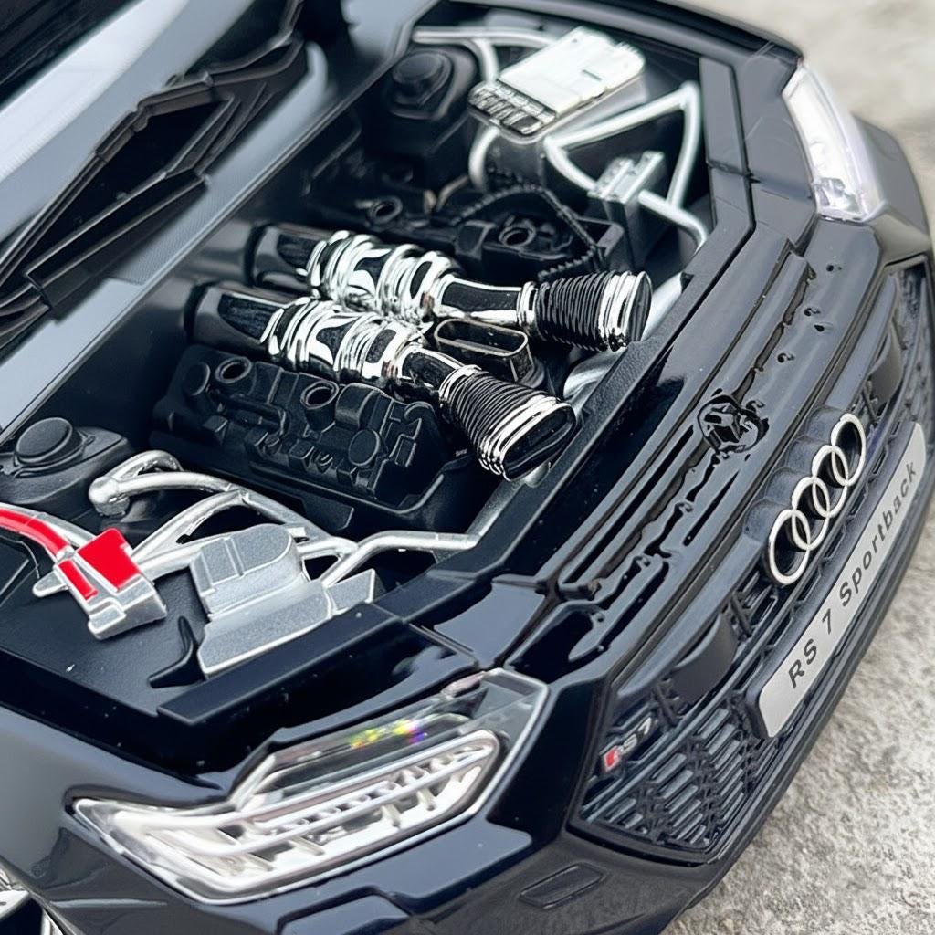Audi RS7 Diecast Model Car 1:18 Scale, Metal Miniature