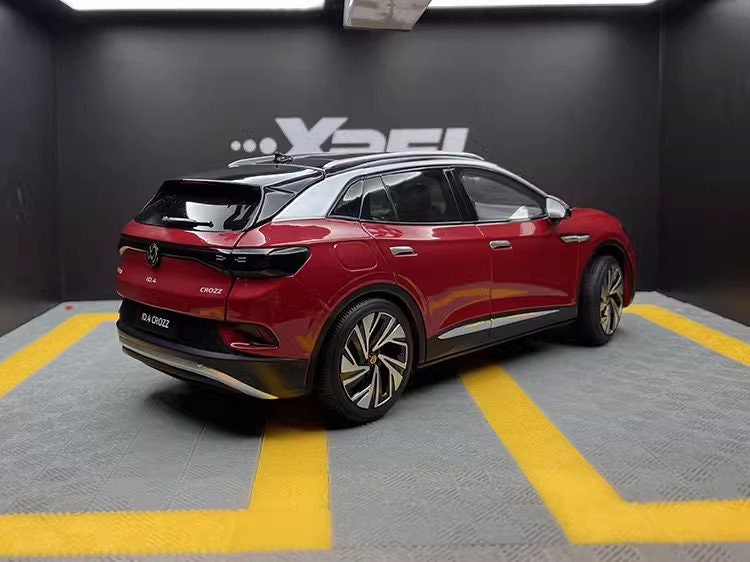 1:18 Original Faw Volkswagen Id.4 Id4 Id 4 Crozz Suv Alloy Simulation Car Model