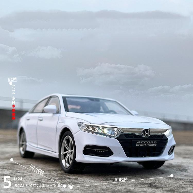 Honda Accord Diecast Model, 1:24 Scale, Automotive Desk Decor