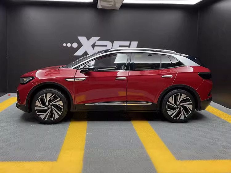 1:18 Original Faw Volkswagen Id.4 Id4 Id 4 Crozz Suv Alloy Simulation Car Model