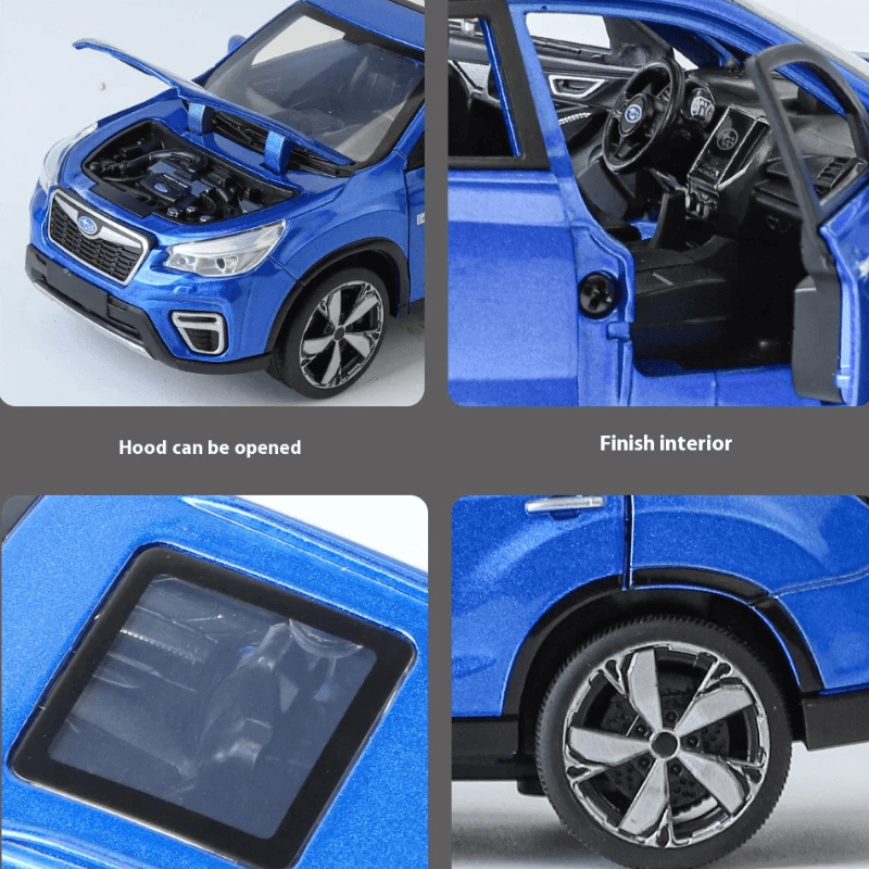 1/32 Scale Subaru Forester Die-cast Model Car | Premium Alloy | KAIKAMFUNG
