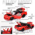 1/32 Scale Honda NSX NA1 Die-cast Model Car | Premium Alloy | KAIKAMFUNG