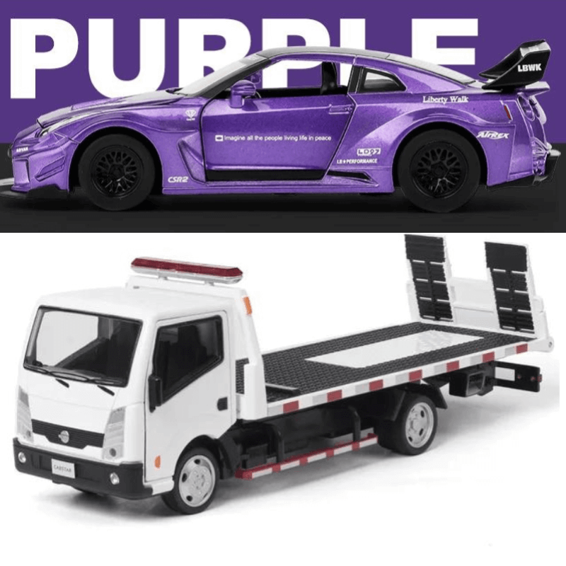 1/32 Scale VAN + 1/32 Scale GT-R | Premium Alloy | KAIKAMFUNG