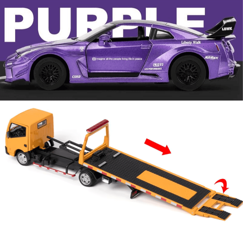 1/32 Scale VAN + 1/32 Scale GT-R | Premium Alloy | KAIKAMFUNG